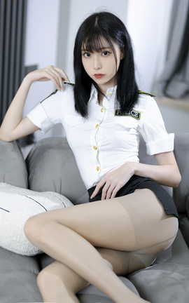 许岚LAN-灰丝制服_丽丝库