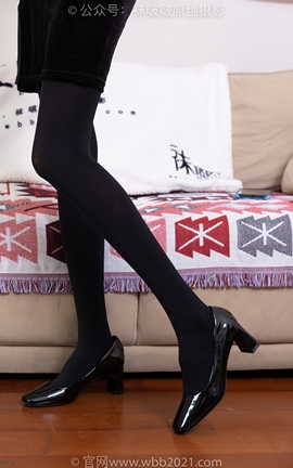 袜啵啵BoBoSocks NO.482 稚予-高跟鞋、厚黑丝大腿袜、肉丝、旗袍_丽丝库