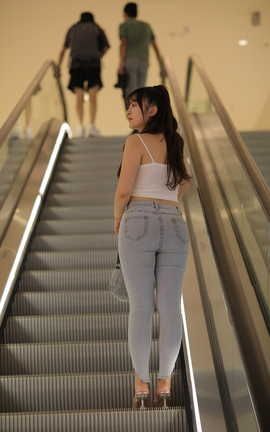 精选街拍作品 NO.0268 凯恩模拍作品 丰腴的紧牛美女 part4_丽丝库