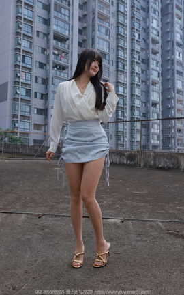 异思趣向IESS 2024.11.10 丝享家1894：婉萍《蓝色短裙（下）》_丽丝库