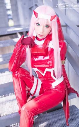 HaneAme雨波-Zero Two-Red unifrom_丽丝库