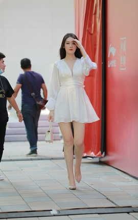 精选街拍作品 NO.0975 四九城嘎子街拍作品 长腿模特 part1_丽丝库