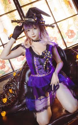 星之迟迟-万圣节-紫_丽丝库