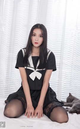 丝社SSA NO.037 丽萍 JK制服吊带长筒袜_丽丝库