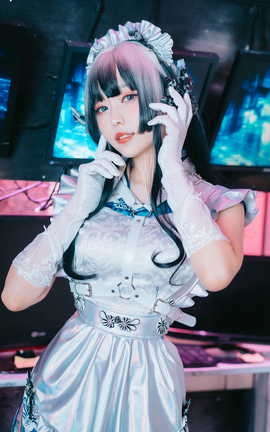 ElyEE子 賽博女僕 Violane青輝石_丽丝库