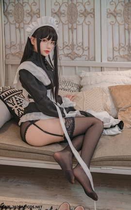 喵糖映画 VOL.120 女仆眼镜娘_丽丝库