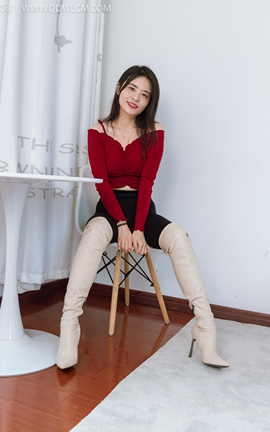 物恋传媒 NO.1265 然然-红色蔷薇_丽丝库