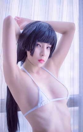 小何童鞋-白色比基尼_丽丝库