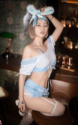 韩国写真PINK RIBBON 008 uuuha Secret Present 002_丽丝库