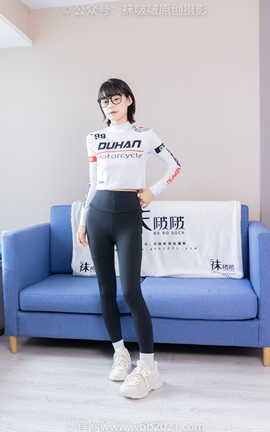 袜啵啵BoBoSocks NO.410 糯米-运动鞋、白棉袜、肉丝、瑜伽裤裤里丝_丽丝库