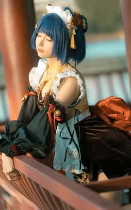 蠢沫沫 香菱 女仆_丽丝库