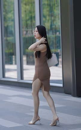 精选街拍作品 NO.0307 凯恩街拍作品 搭讪包臀裙美女 part2_丽丝库