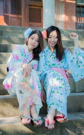 台湾网美 Wangmei TWIN_SHIN在通霄_浴衣神社_优雅海边#0032_丽丝库