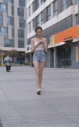 精选街拍作品 NO.1531 一始街拍作品 浅笑明眸 part7_丽丝库