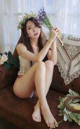 黑川-NO.030 花和夕阳_丽丝库