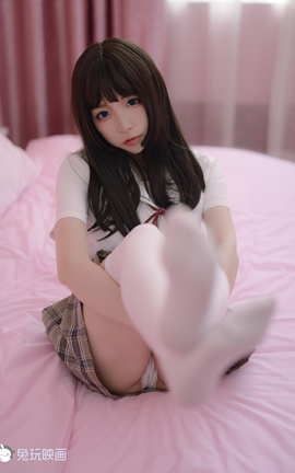 兔玩映画 C07.002 JK白无本泛起粉色_丽丝库