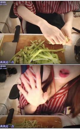 轩子巨2兔-切东西吃东西吃桃胶舔耳[1920X1080][14分秒]_丽丝库