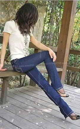 丝宝SilkBaby大尺度丝袜写真 VIP套图No.115 牛仔裤的春天