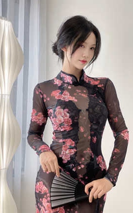 抖娘-利世 情趣旗袍_丽丝库