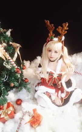 金鱼kinngyo 花音栗子 爆机少女喵小吉 圣诞特辑_丽丝库