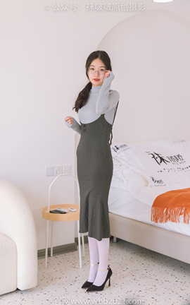 袜啵啵BoBoSocks NO.242 小甜豆-高跟鞋、厚白丝_丽丝库