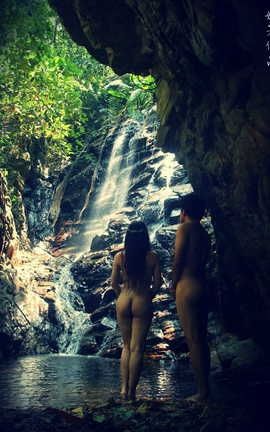 婉芳作品-进入森林凉快_丽丝库