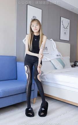 袜啵啵BoBoSocks NO.219 稚予-板鞋、拖鞋、厚黑丝、蕾丝黑丝（花絮版）_丽丝库