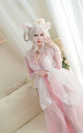 小仓千代w-NO.007 透明女仆粉色_丽丝库