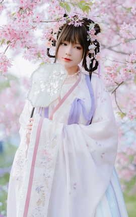 Nyako喵子 - 樱花汉服 花神祈愿_丽丝库