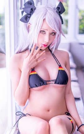 HaneAme雨波-Azurlane-Prinz Eugan_丽丝库