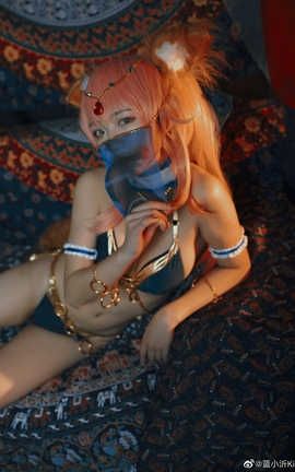 蓝小沂KiKi-NO.04 玉藻前cos_丽丝库