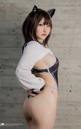 FantasyFactory 小丁-Sailor suit athletic swimsuit_丽丝库