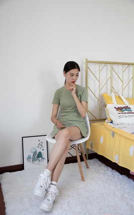 物恋传媒 No.495 苏镶-夏日寒绿_丽丝库