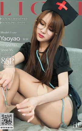 丽柜Ligui 2022.07.11 撕情袜意 妖妖_丽丝库