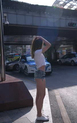 精选街拍作品 NO.0326 热裤 part2_丽丝库