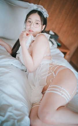 韩国写真DJAWA NO.47 Sheer Chiffon Apron_丽丝库