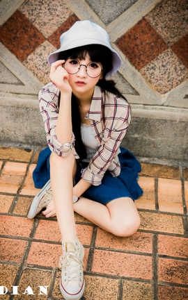 台湾网美 Wangmei 点点萌_捕虫&amp;小兔罗莉_台中都会公园#0021_丽丝库