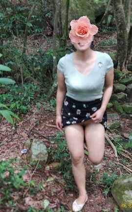 婉芳作品-爬山的目的_丽丝库