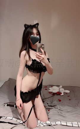 快点亲亲我吖(魔法秋秋)-黑色蕾丝套_丽丝库