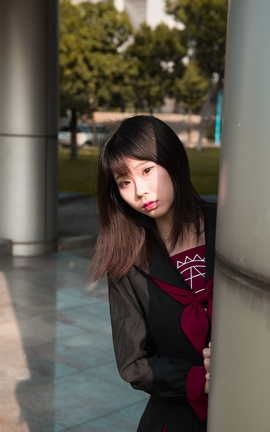 精选街拍作品 NO.0985 小透明DK街拍作品 活力美术生JK美少女 part2_丽丝库