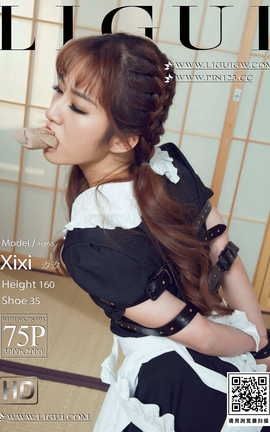 丽柜Ligui 2023.10.06 惩戒女佣 汐汐_丽丝库