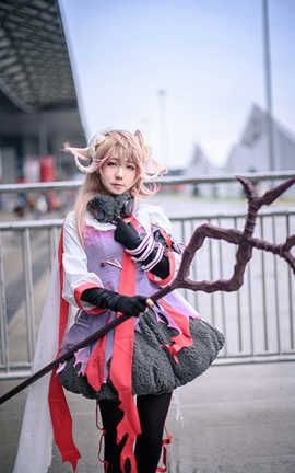 蓝小沂KiKi-NO.08  明日方舟 艾雅法拉_丽丝库