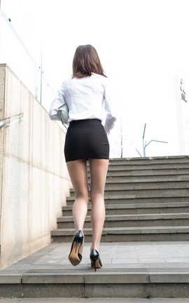 精选街拍作品 NO.1389 白衬衫制服小姐姐 part2_丽丝库