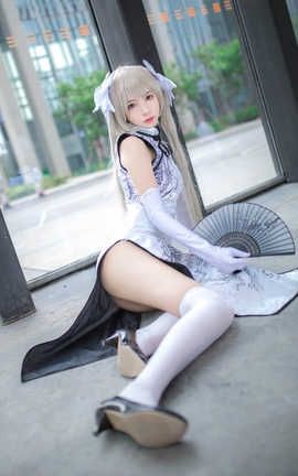 疯猫ss-穹妹旗袍白_丽丝库