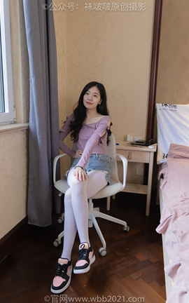 袜啵啵BoBoSocks NO.504 小甜豆-板鞋、厚白丝_丽丝库