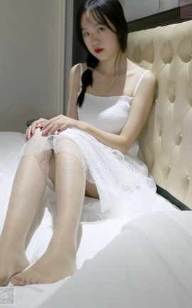 思话SiHua SH033 麻花辫女孩的白我连衣裙 子琦_丽丝库