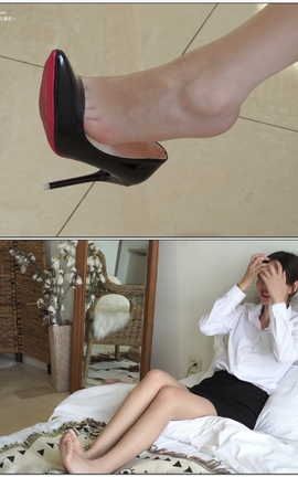 袜啵啵BoBoSocks NO.111 小甜豆-高跟鞋油亮肉丝[1920X1080][]_丽丝库