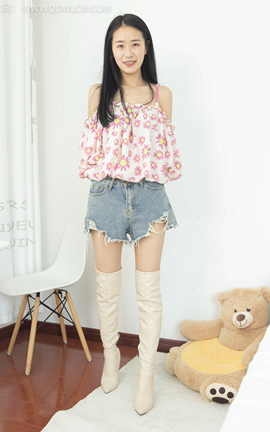 物恋传媒 NO.1368 菜菜-漫步云端的人_丽丝库