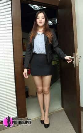 上海炫彩丝袜写真 No.470  菲菲_面试时间_01