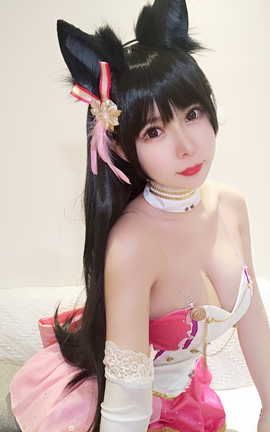 亚马逊鲶鱼 打歌服 蓝毛衣黑丝_丽丝库